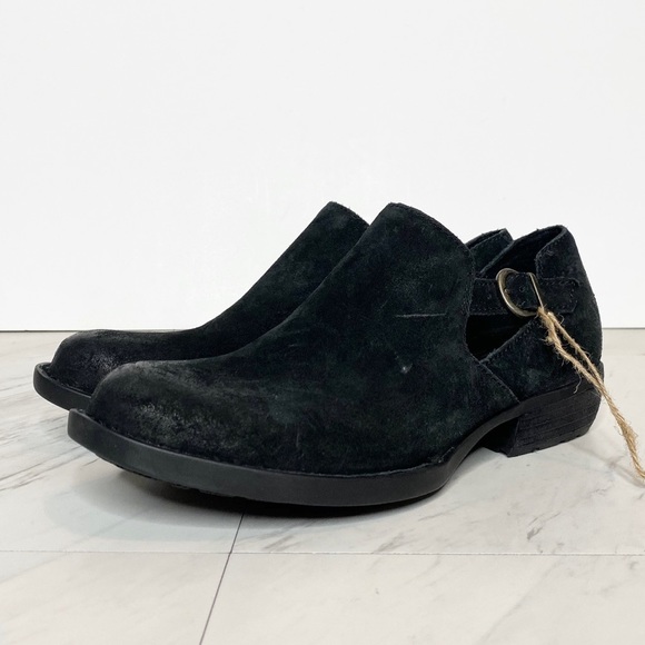 New! Born Nolina Black Bootie 6M - Picture 1 of 12